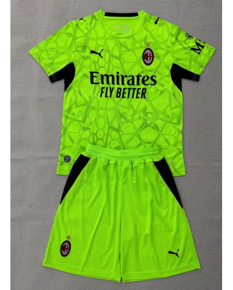Maillot de gardien de but de l'AC Milan 2026/27(Maillot + Short) - Enfant