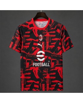 Maillot d'avant-match AC Milan 2026/27 Noir et Rouge