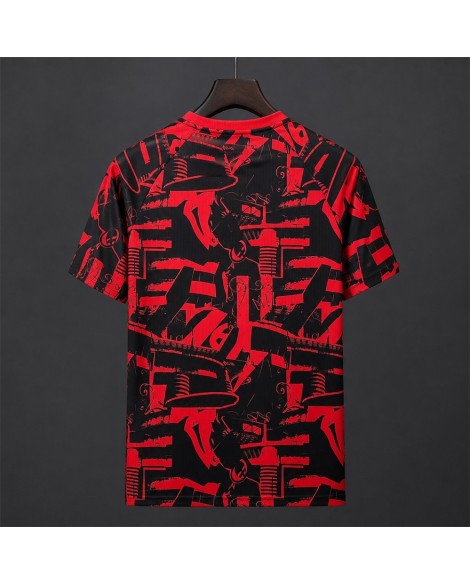 Maillot d'avant-match AC Milan 2026/27 Noir et Rouge
