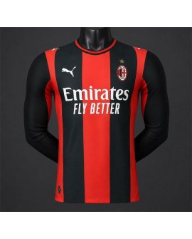Maillot domicile AC Milan manches longues 2026/27 - Player