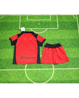 Ensemble maillot rouge extérieur quatre matchs de l'AC Milan 26-27 (maillot + short) - Enfant