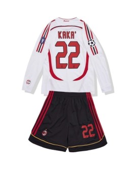Maillot away vintage de l'AC Milan 2006/07 - Maillot + Pantalon (KAKA' N°22)