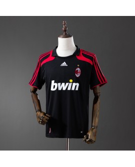Maillot rétro du troisième maillot extérieur de l'AC Milan pour la saison 2007/08