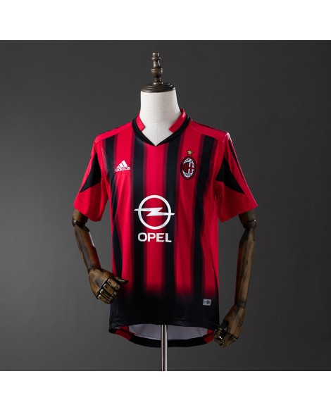 Maillot domicile AC Milan rétro 2004/05