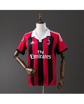 Maillot domicile rétro de l'AC Milan, saison 2012/13