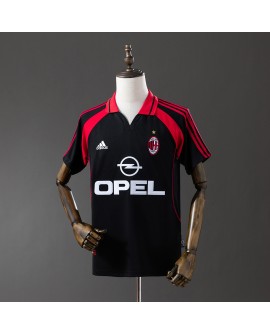 Maillot rétro AC Milan saison 2000/01, troisième maillot extérieur