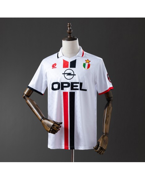 Maillot extérieur rétro de l'AC Milan, saison 1995/97