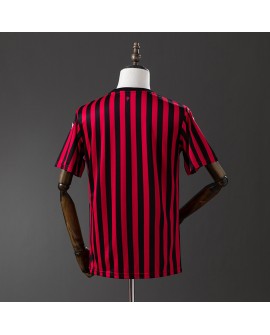 Maillot domicile rétro de l'AC Milan, saison 2019/20