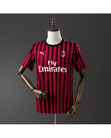 Maillot domicile rétro de l'AC Milan, saison 2019/20