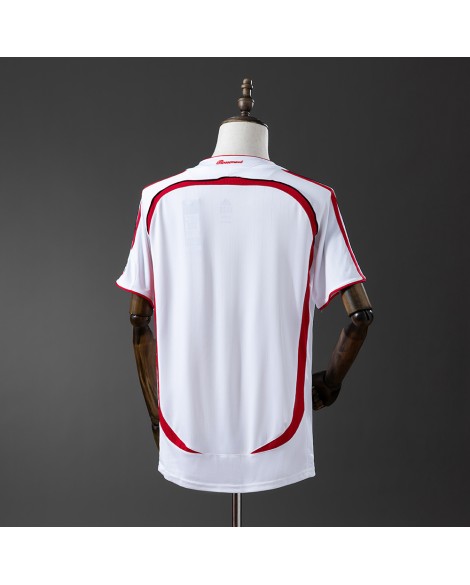 Maillot extérieur AC Milan rétro 2006/07 par - Manches longues