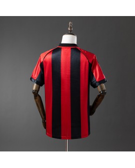 Maillot rétro domicile de l'AC Milan, saison 1998/99