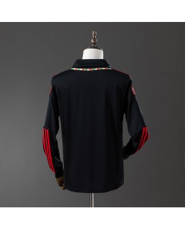 Maillot rétro manches longues extérieur de l'AC Milan, saison 2011/12