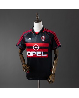 Troisième maillot rétro extérieur de l'AC Milan