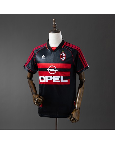 Troisième maillot rétro extérieur de l'AC Milan