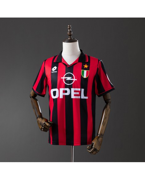 Maillot domicile AC Milan rétro 1996/97
