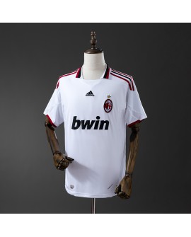 Maillot extérieur rétro de l'AC Milan pour la saison 2009/10