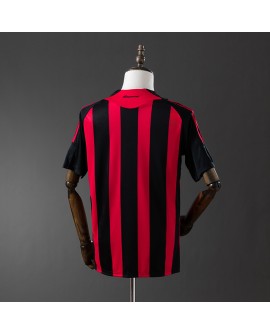 Maillot domicile rétro de l'AC Milan, saison 2008/09