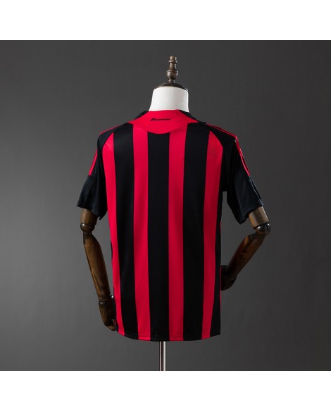 Maillot domicile rétro de l'AC Milan, saison 2008/09