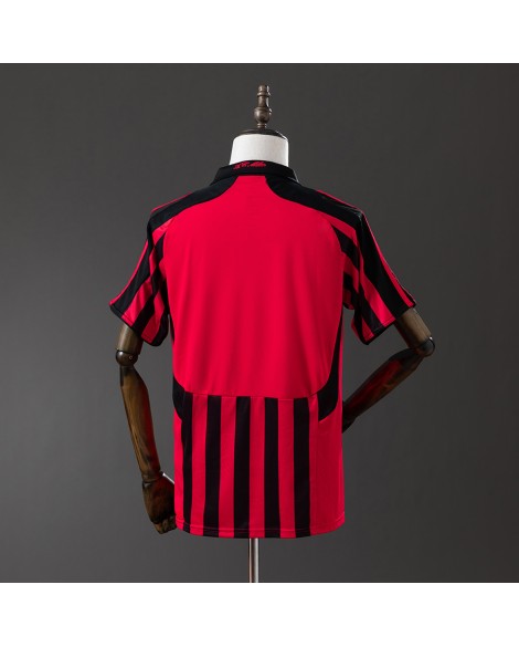 Maillot domicile rétro de l'AC Milan, saison 2007/08