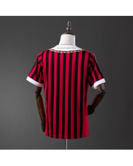 Maillot domicile rétro de l'AC Milan, saison 2011/12
