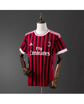 Maillot domicile rétro de l'AC Milan, saison 2011/12