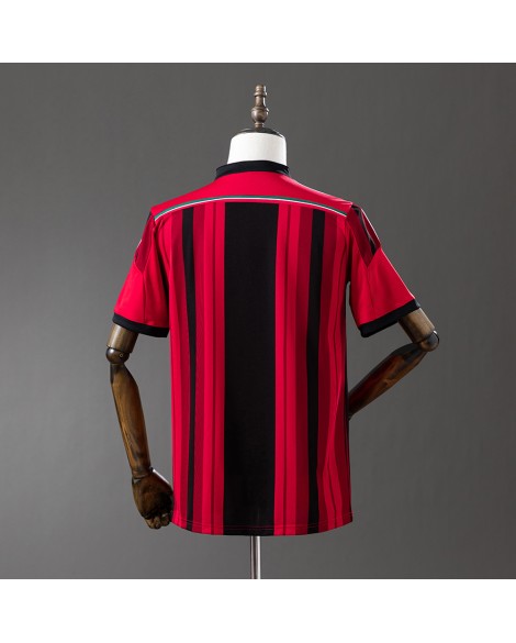 Maillot domicile rétro de l'AC Milan, saison 2014/15