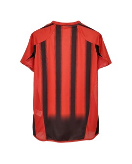 Maillot domicile AC Milan rétro 2004/05