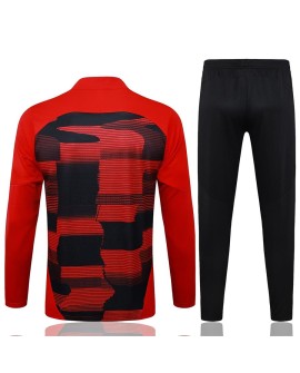 Vêtements d'entraînement AC Milan-Rouge