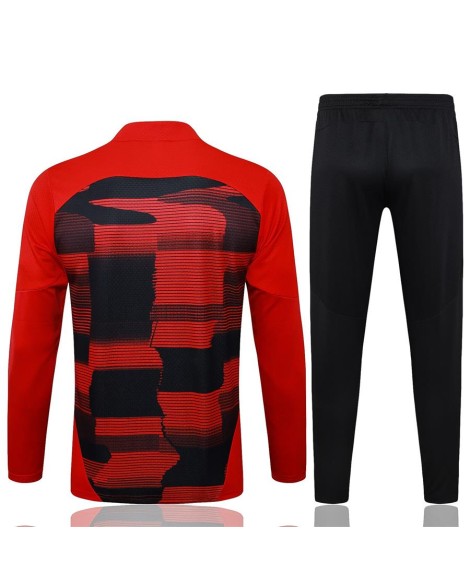 Vêtements d'entraînement AC Milan-Rouge