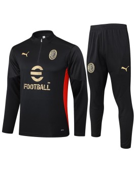 Vêtements d'entraînement AC Milan-Noir