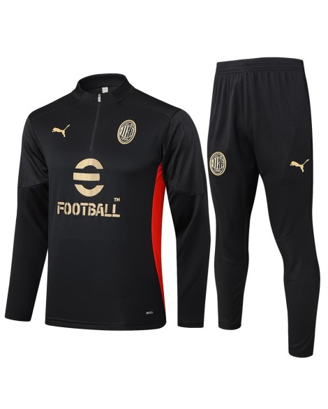 Vêtements d'entraînement AC Milan-Noir