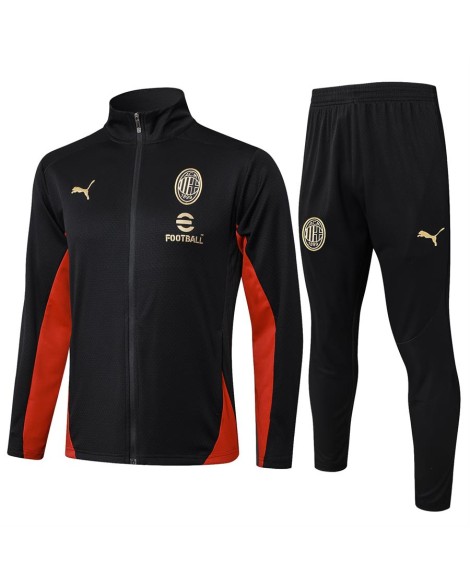 AC Milan Jacket Training Suit 2425-Black