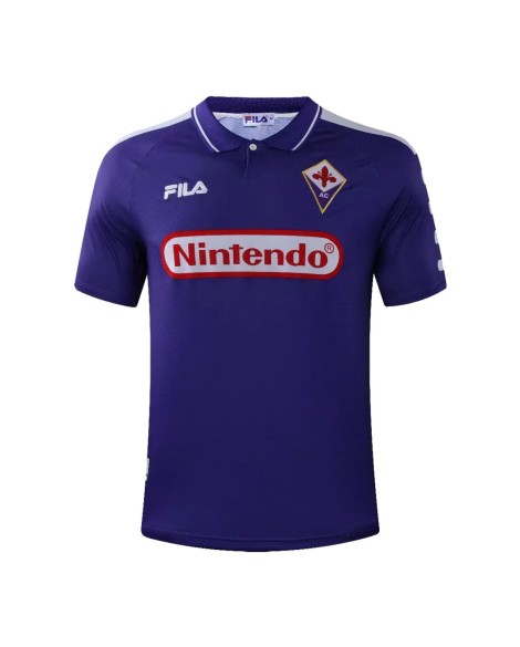 Fiorentina Maillot Domicile Rétro 1998/99 Par FILA