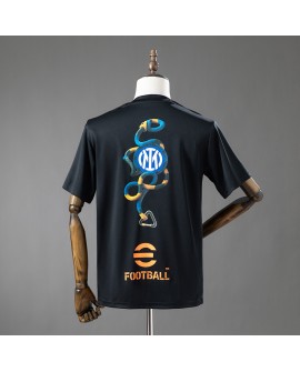 Maillot d'entraînement noir de l'Inter Milan pour la saison 26/27