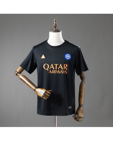 Maillot d'entraînement noir de l'Inter Milan pour la saison 26/27