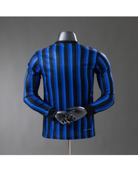 Maillot domicile manches longues de l'Inter Milan 2025/26 - Player
