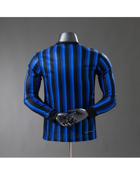 Maillot domicile manches longues de l'Inter Milan 2025/26 - Player