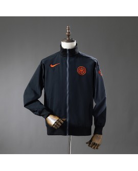 Coupe-vent extérieur Third Inter Milan 25/26 - Noir