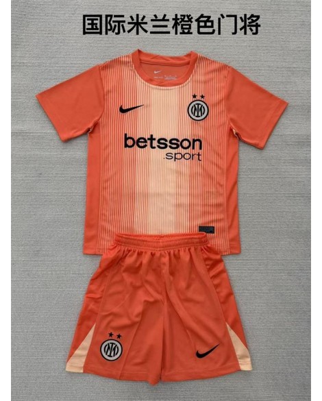 Gardien de but orange de l'Inter Milan 2526 - Enfants