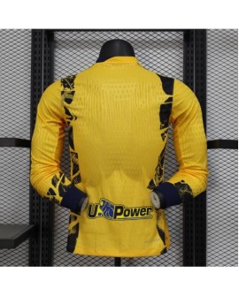 Deuxième maillot extérieur à manches longues de l'Inter Milan, saison 2025/26 - Player