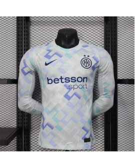 Maillot extérieur manches longues de l'Inter Milan pour la saison 2025/26 - Player
