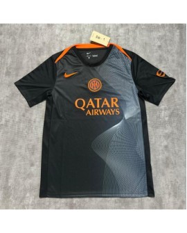 Maillot noir d'avant-match de l'Inter Milan 25/26