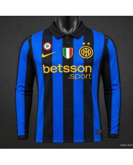 Inter Milan Maillot domicile manches longues 2026/27 - Player