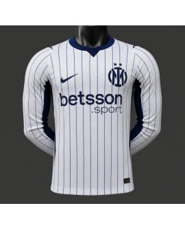 Maillot extérieur manches longues de l'Inter Milan pour la saison 2026/27 -Player