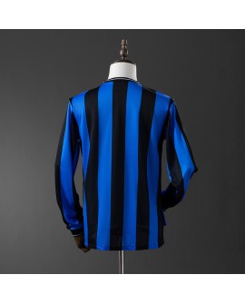 Inter Milan Maillot Domicile Rétro 2010 Par - Manches Longues