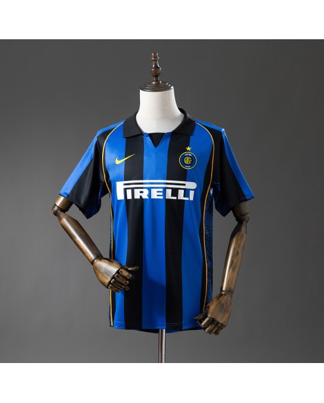 Rétro 01/02 Inter Milan domicile
