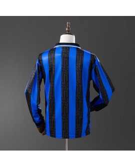 Maillot rétro domicile manches longues Inter Milan 97/98