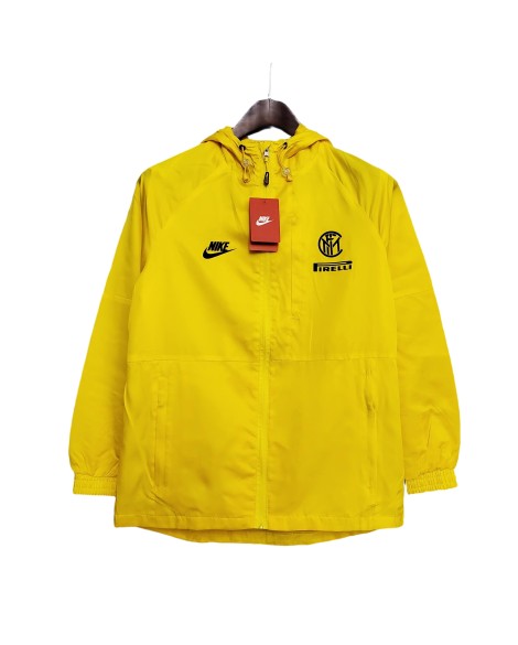 Coupe-vent jaune Inter Milan Coupe-vent jaune Inter Milan