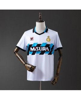 Maillot Inter Milan 1990/91 Extérieur Rétro Uhlsport