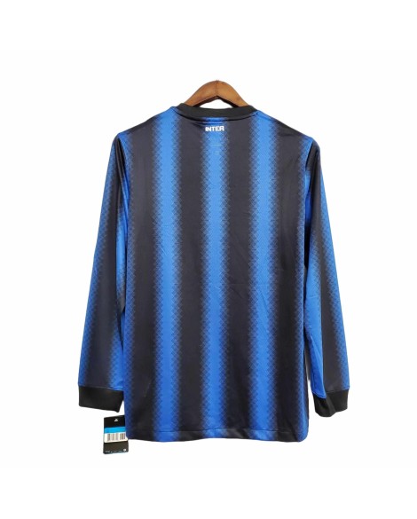 Maillot domicile rétro manches longues Inter Milan 10/11